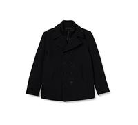 Schott NYC Men's Cyclone 2 Trench Long Sleeve Jacket Black Medium