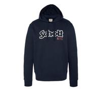 Schott NYC Men's Homme Schott Vintage Sweat Sweatshirt, Navy, L