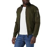Schott NYC Men's Kenny Jacket, Dark Kaki, M