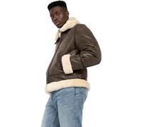 Schott NYC Men's LC1259 Coat, Marron, S