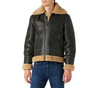 Schott NYC Men's Lc1259 Leather Jacket Not Applicable, Khaki/Beige, X-Large