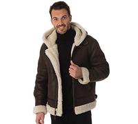 Schott NYC Men's Lc1259h Leather Jacket, Brown, Small