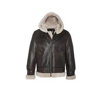 Schott NYC Men's Lc1259h Leather Jacket, Brown, XXX-Large