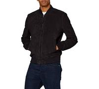 Schott NYC Men's Lc3017 Leather Jacket, Navy, X-Large