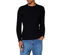 Schott NYC Men's Plbruce1 Pullover Sweater Not Applicable, Navy, Large