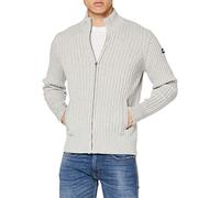 Schott NYC Men's Plecorage1 Pullover Sweater Not Applicable, HEA L.Grey, X-Large