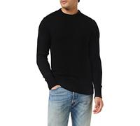 Schott NYC Men's Pllance1 Pullover Sweater Not Applicable, Black, Medium