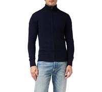 Schott NYC Men's Pllance3 Pullover Sweater, Navy, Small