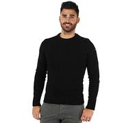 Schott NYC Men's Ploutrider1 Jumper, Black (Black Black), Small (Size: S)
