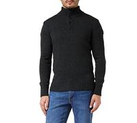 Schott NYC Men's Ploutrider4 Sweater, Anthracite, Large