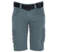 Schott NYC Men's Trbatle30pk2 Short, Petrol Blue, 33W