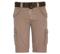 Schott NYC Men's Trbatle30pk2 Short, Tobacco, 31W