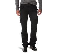 Schott NYC Men's Trbatle70pk2 Trousers, Black, 38W