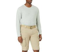 Schott NYC Men's TRRANGER30 Cargo Shorts, LT.Beige, 30