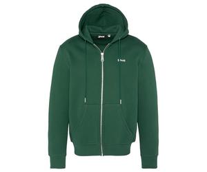 Schott NYC Mixed Swcasual3 Cardigan Sweater, Green, L EU, Green, L