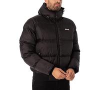 Schott NYC Mixte Chicago DOUDOUNE A CAPUCHE AVEC BORD COTE SCHOTT, Noir, L EU