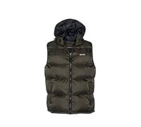 Schott NYC Schott Unisex Hooded Down Jacket, khaki, XXL