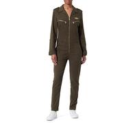 Schott NYC Trjump21wx Women's Jumpsuit, Green, L