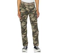 Schott Nyc TRRANGER70 Pantalon, Multicolore (Camo Kaki Camo Kaki), W30/L32 (Taille fabricant:30) Homme