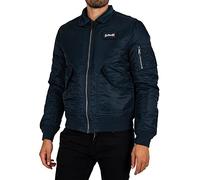 Schott NYC Unisex Bombers, Navy blue, XL