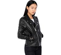 Schott NYC Women's LCW1601D Jacket, Black, XL