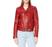 Schott NYC Women's Lcw8600 Jacket, Red, XL UK
