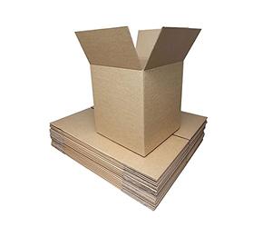 Schott Packaging 10x Large Mailing Packing Double Wall Cardboard Boxes 18" x 18" x 18" Cube (457mm x 457mm x 457mm) Ideal for Storage, Mailing, Shipping, Postage, Packaging - Double Walled - 10 Pack