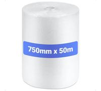 Schott Packaging Large Roll of Quality Bubble Wrap 750mm x 50m - Large Bubbles | Strong and Great for House Moving, Removals and Storage SP750MM | Fast & Free UK Delivery