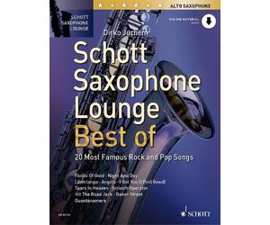Schott Saxophone Lounge - BEST OF alto saxophone (easy - intermediate) with Onli