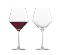 Schott Zwiesel 0026.112943 Tritan Crystal Stemware Pure Collection Burgundy Red Wine Glass, 23.4-Ounce, Set of 2, Clear