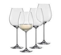 Schott Zwiesel Allround Vinos Wine Glass (Set of 4), Graceful Wine Glasses for Red and White Wine, Dishwasher Safe Tritan Crystal Glasses, Made in Germany (Item No. 130011), Crystal