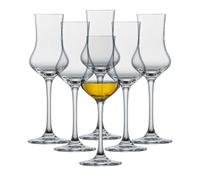 Schott ZWIESEL Grappa Glass Bar Special (Set of 6), Classic Shot Glasses with stem, Dishwasher-Safe Tritan Crystal Glasses, Made in Germany (Art. no. 120518)
