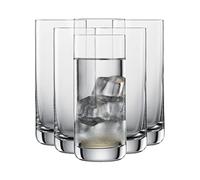 Schott Zwiesel Highball Glasses Simple (Set of 6), Straight Drinking Glasses for Long Drinks, Dishwasher-Safe Tritan Crystal Glasses, Made in Germany (Art. no. 123665)