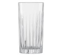 Schott Zwiesel Long Drink Glass Set of 4, Stage Collection, 440 ml, Crystal, Relief, Dishwasher Safe