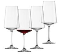 Schott Zwiesel MioVino red Wine Glass (Set of 4), Modern Wine Glasses for red Wine, Dishwasher-Safe Tritan Crystal Glasses, Made in Germany (Item no. 124051)