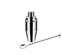 Schott Zwiesel Mix with Friends - Cocktail Shaker and Spoon Set - Perfect Glasses for Parties and Functions