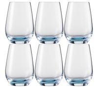 Schott Zwiesel Mug, Glass, Blue, 28.7 x 19.6 x 13.3 cm, 6 Units