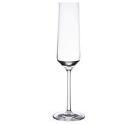Schott Zwiesel Pure Champagne Flute Glasses, Pack of 6 | Elevates commercial dining service with a durable glass build, offering enhanced break resistance for busy upscale bars.