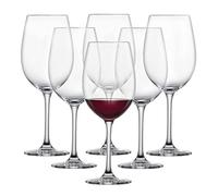 Schott Zwiesel Red Wine Glasses - Large Burgundy Glass Classico (Set of 6), Classic Burgundy Glasses for red Wine, Dishwasher-Safe Tritan Crystal Glasses, Made in Germany (Art. no. 123651)