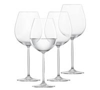 SCHOTT ZWIESEL Red Wine Glass Muse (Set of 4), Classic Crystal Glasses for Red Wine or Water, Dishwasher Safe Tritan Wine Glasses, Made in Germany (Item No. 123667)
