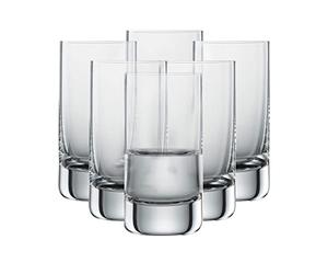 Schott Zwiesel Shot Glasses Simple (Set of 6), Straight Shot Glass for Schnapps, Dishwasher-Safe Tritan Crystal Glasses, Made in Germany (Art. no. 123662)