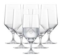 Schott Zwiesel Tritan Crystal Glass Pure Stemware Collection Water/Beverage All Purpose Glass, 15.3-Ounce, Set of 6