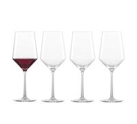 Schott Zwiesel Tritan Crystal Pure Stemware Glasses Cabernet/All Purpose Red or White Wine Glasses 516ml - Set of 4