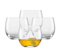 Schott Zwiesel Whiskey Glasses for You (Set of 4), Bulbous Tumbler for Whiskey, Dishwasher-Safe Tritan Crystal Glasses, Made in Germany (Art. no. 121876)