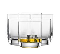 Schott Zwiesel Whiskey Glasses Simple (Set of 6), Straight Tumbler for Whisky, Dishwasher-Safe Tritan Crystal Glasses, Made in Germany (Art. no. 123664)