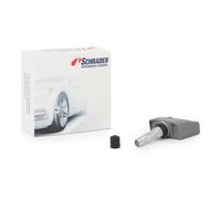 SCHRADER Wheel Sensor, tyre pressure control system 3042 433 with valves, with groove
