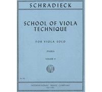 Schradieck - School of Viola Technics, Vol2. Edited by Pagels. Published by International Music