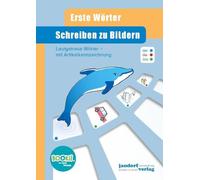 Schreiben zu Bildern: Lautgetreue Wörter - mit Artikelkennzeichnung
