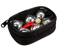 Schreuders Sport Get & Go 52JH 6 Balls Mini Jeu De Boules Set - Chrome/Black, One size
