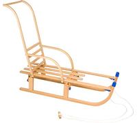 Schreuders Sport Unisex Adult Nijdam Pushing Rack and Backrest for Folding Sledge - Beige, One Size